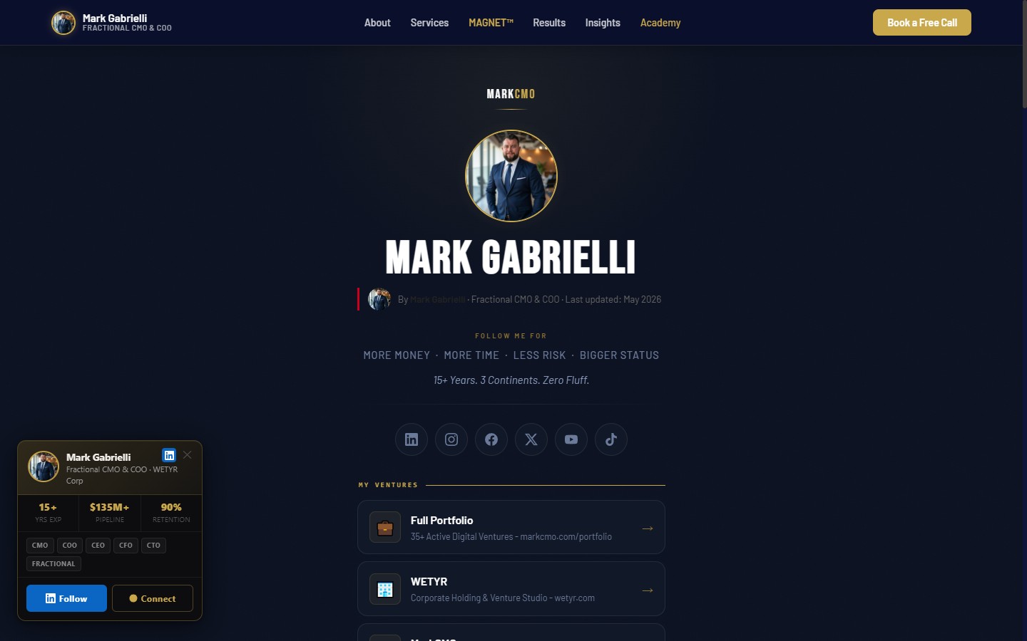 markcmo.com/links live screenshot