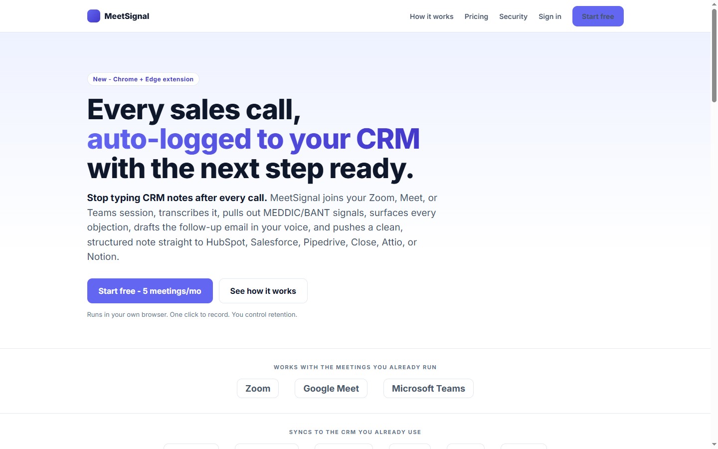 MeetSignal